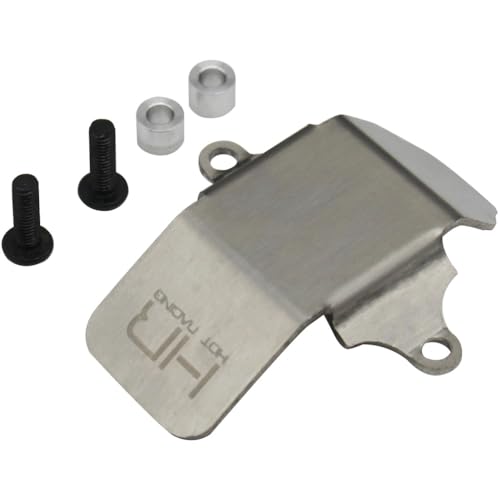 Hot Racing SSCXT331C Stainless Armor Skid Plate (1) SCX 2