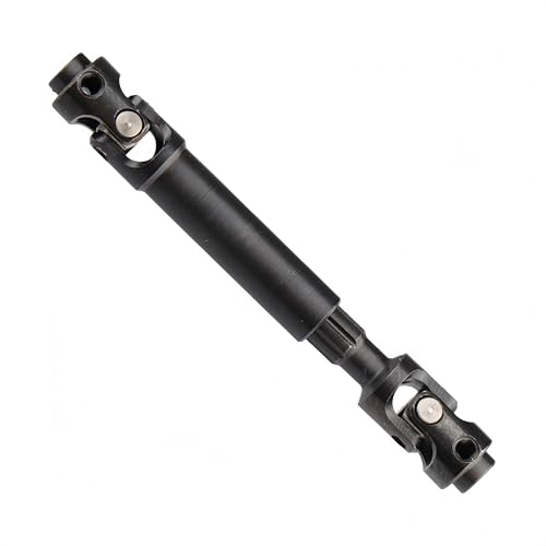 Aimrock 1-Set Steel RC Drive Shafts Upgrades for 1/30 Axial SCX30 RC Crawler (Black) - color: Black