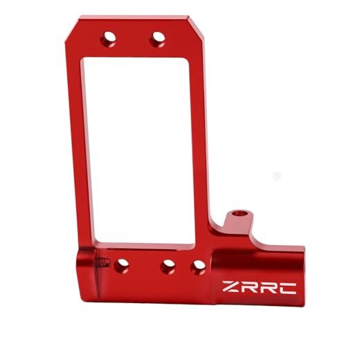 6061 Aluminum BTA Servo Mount for F10 Portal Axle, CNC Behind-The-Axle Servo Bracket & 4-Link Adapter Kit, Fits 1/10 Vanquish VS4-10 Phoenix F10 Nylon Portal & F10T Aluminum Axle Housing (Red) - color: Red Bta Servo Mount