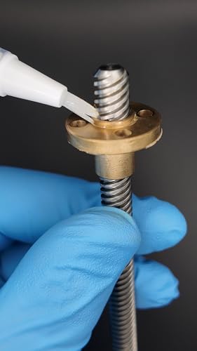 OmniBrush Precision Oil Applicator with Food-Grade Synthetic Lubricant – Twist-to-Dispense Brush for 3D Printers, CNC, Laser Engravers, Sewing Machines – Bearings, Rails & Motion Systems