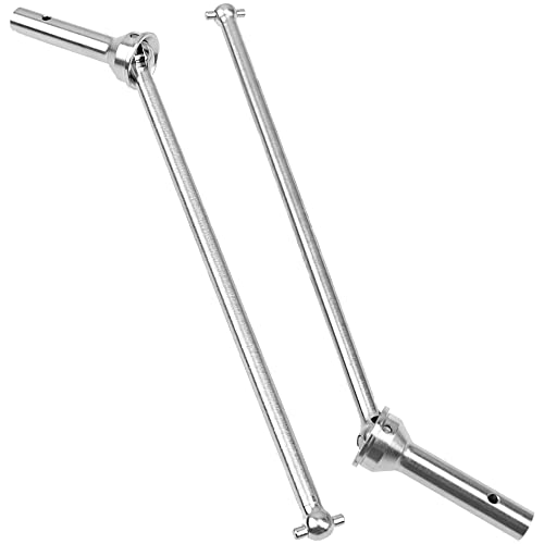 2Pcs ShareGoo Rear Drive Shaft Hard Steel CVD Dogbone Joint Driveshaft Axles Compatible with Arrma 1/8 Kraton 6S BLX Outcast 6S BLX Notorious 6S BLX Upgrade Part