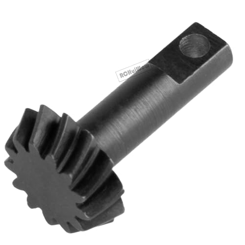 RC 13-37T Differential Gear Assembly Upgrades Part for 1/10 4x4 Slash Rustler Stampede Hoss Slayer T-MAXX XO-01 Summit Revo,Steel Front Rear Gearbox Helical Gears