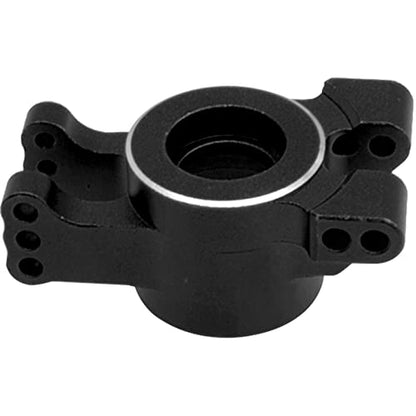 Alloy Rear Stub Axle Carriers Hub w/Ball Bearings # 9552 Compatible with Traxxas 1/8 Sledge 4WD 95076-4 RC Monster Truck Upgarde Parts (Black) - color: Black