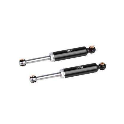 KYX Racing Aluminum Suspension Shock Absorber Inner Spring Shock 52mm Upgrades Parts Accessories for 1/24 RC Crawler Car Axial AX24 (4pcs), Black