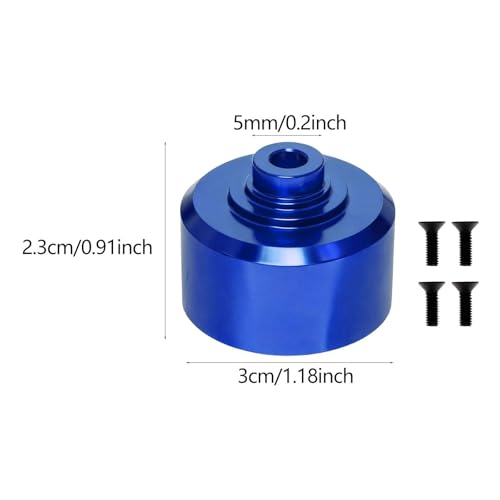 Differential Gear Case Gearbox Housing Portable Fittings Metal Differential Case, Blue - color: Blue