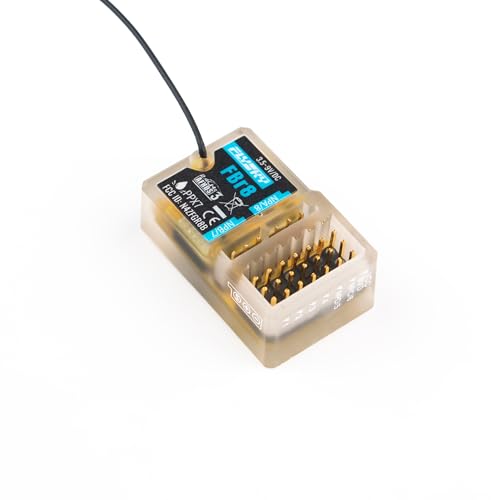 Flysky FBr8 AFHDS 3 Waterproof Receiver (Extended Antenna Version) | 8CH Input i-BUS2 S.BUS i-BUS PPM Fit For AFHDS 3 Protocol Transmitters RF modules Car Boat