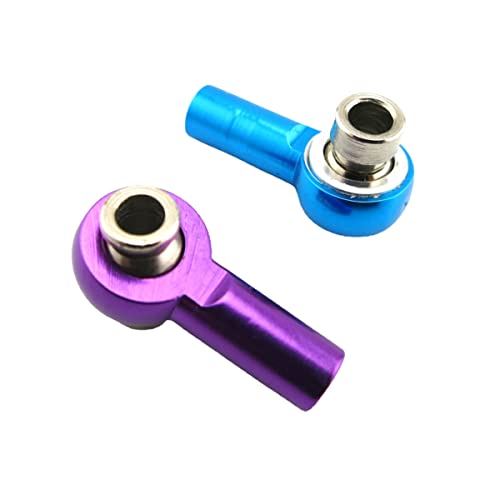 4pcs Metal Link Rod End M3 Ball Joint Head for RC Crawler Car Normal and Reverse Tooth Ball Linkage Head - color: L Thread