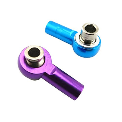 4pcs Metal Link Rod End M3 Ball Joint Head for RC Crawler Car Normal and Reverse Tooth Ball Linkage Head - color: L Thread