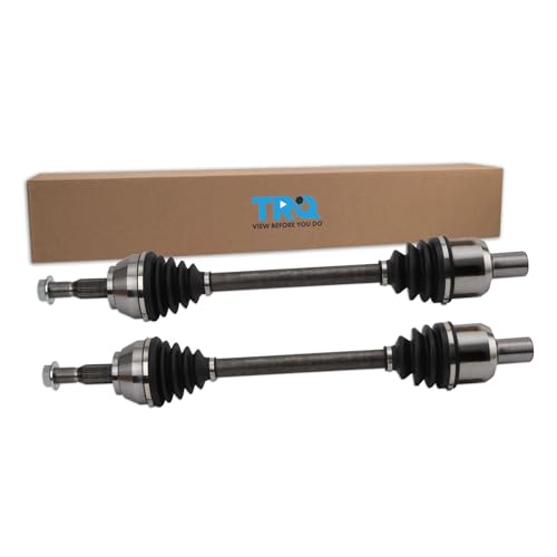 TRQ Rear Driver and Passenger Side CV Axle Assembly Set 2 Piece Compatible with 1997-2004 Chevrolet Corvette - style: CSA50030