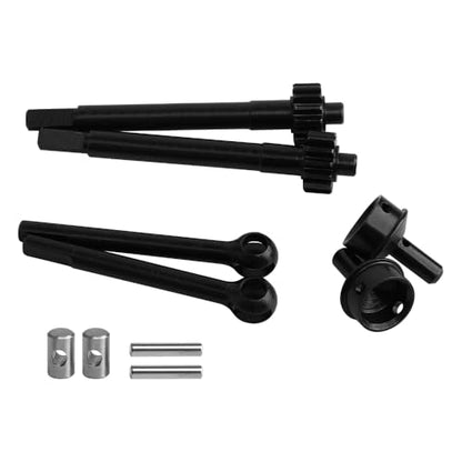 Ascent 18 Hard Steel Front and Rear Portal Axle Shafts for 1/18 RC Crawler Redcat Ascent-18 Upgrade