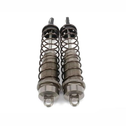 Rc Special Shock Absorber for Losi for Axial for Tamiya 1/8 2PCS/Set Adjustable 140mm Aluminum Shock Absorber Damper Rc Car for Buggy Truck Crawler Upgrades Parts(Gray) - size: Gray