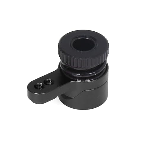 25T Servo Arm for ARRMA 1/18 Granite Grom/1/18 Typhon GROM/1/18 Mini LMT 4X4/1/18 UTB18 Capra Upgrade Parts (Black) - color: Black