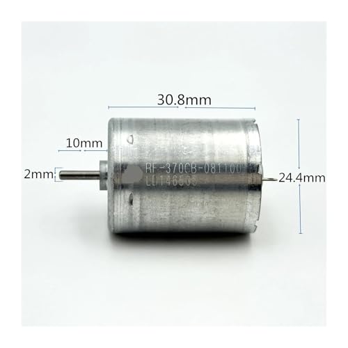 1pcs RF-370CB-081100 Motor DC 12V 1850RPM Mute Mini 24mm 370 Electric for Car Air Conditioning Damper Actuator