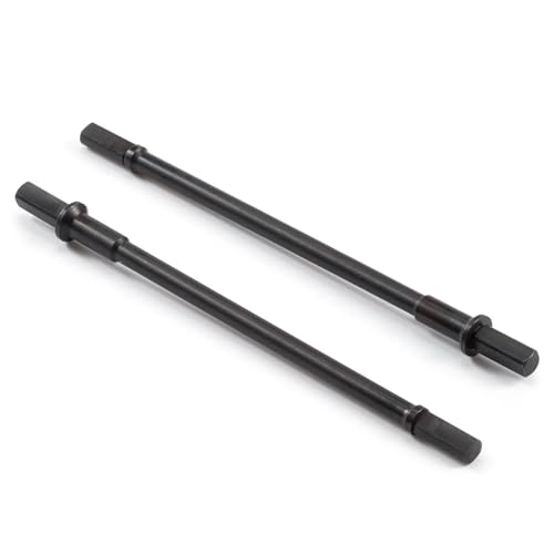 Heat Treated 40CR Steel VDI Universal Axle Rear Shaft Capra Portal Stub Axle Overdrive Gears for Axial Capra F9 1/10 RC Crawler UTB10 Portal Axle Upgrade (Rear Axle Shaft)