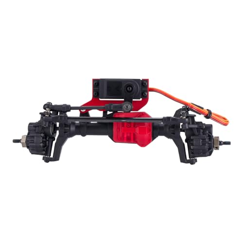 RC TRX4 Servo on Axle Mount,TRX4 SOA Mount 4-Link Suspension for 1/10 RC Crawler Car TRX-4 Aluminum Upgrade Parts (Red) - color: Red
