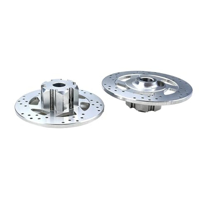 CNC Alu7075 +3MM Extended 17mm hex hub/Disc Front/Rear for Traxxas UDR