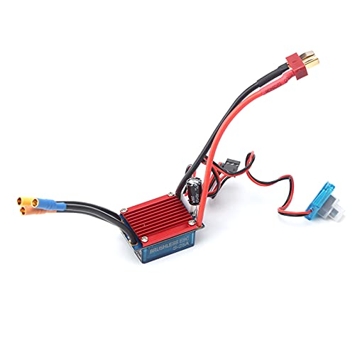 GoolRC 2430 7200KV 4P Sensorless Brushless Motor with 25A Brushless ESC?Electric Speed Controller? for 1/16 1/18 RC Car Truck