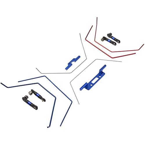 ShareGoo RC Sway Bar Kit Front & Rear Anti-Roll Bar Wide Sway Bar Compatible with 1/10 Traxxas Slash 2WD RC Car