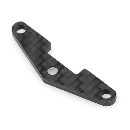 Suspension Tie Rod Mount Pull Rod Bracket for Tamiya TT-02S TT02B 1/10 RC Car, Carbon Fiber Style Decorative Upgrade Parts, High-Precision Steering & Linkage Base Holder Set