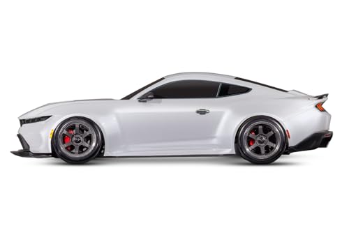 Traxxas 1/10 Scale 4-Tec Drift Car with Ford Mustang (White) - color: White