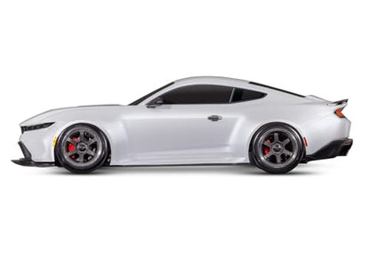 Traxxas 1/10 Scale 4-Tec Drift Car with Ford Mustang (White) - color: White