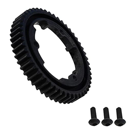 Steel 50T Spur Gear 1 Mod M1 Main Gear Compatible with Traxxas 1/5 X-Maxx 6S 8S 1/10 Maxx 4S 1/10 E-Revo 2.0 VXL 1/7 XO-1 Upgrade Part (50T)