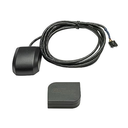 GlowShift GPS Speedometer Sensor Adapter Kit for Speedo Gauges - Acquires Car Truck Vehicle Driving Speed MPH KPH - Antenna Installs to Roof or on Trunk - Easy Installation