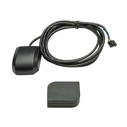 GlowShift GPS Speedometer Sensor Adapter Kit for Speedo Gauges | Acquires Car Truck Vehicle Driving Speed MPH KPH, Antenna Installs to Roof or on Trunk, Easy Installation