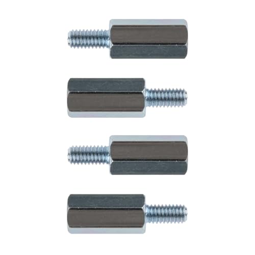 Kado M4x14mm Hex Stainless Steel Standoff Spacer Screw Nut Bolt Set 4pcs | Wall Mount Spacer Adapter for Desktop/Portable Monitor, Motherboard Prototyping Accessories for PCB, Computer & Circuit Board - style: 4-Pack