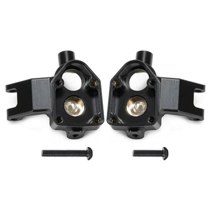 for Capra for Buggy for Axial UTB18 1/18 Upgrade Black Brass Weights Axle Portal Cover Steering C-Hub for Unlimited Trail RC Crawler RC Car Parts(5 in 1) - size: 5 in 1
