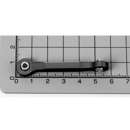 Aluminum Alloy Steering Linkage Tie Rod Upgrades for 1/5 X-MAXX (Black) - color: Black