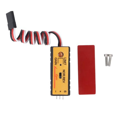 RC Stability Control Mini Gyro Module for RC Cars Accurate Stage Gain Sensitivity RC Car Gyro Controller Module 4-6V