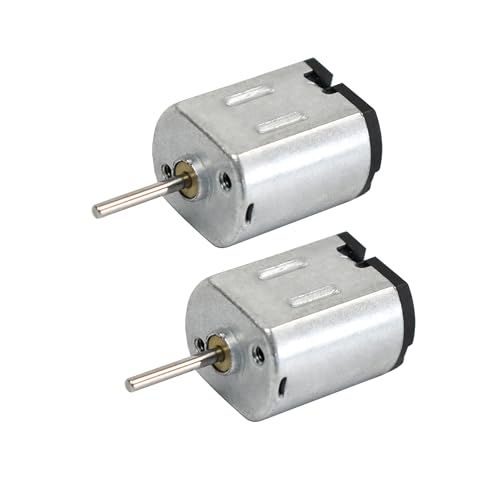 Small 030 DC Motor DC Long Shaft 6V 17000RPM Micro Motor for DIY Cars Remote Control 2PCS - size: 030 DC Motor Long Shaft 6V 17000RPM 2PCS