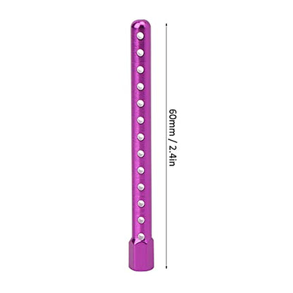RC Body Post Mounts, 4 Pack Aluminum Alloy Body Supports for 1/10 Scale RC Cars Enthusiasts and Off-Road Racing