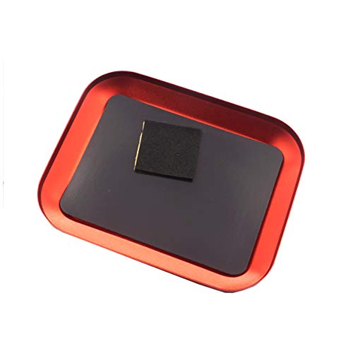 2Pcs Vgoohobby Aluminium Screw Tray with Magnetic Pad Screws Disk Pallet for RC Model Car Helicopters Airplanes Repair Tool