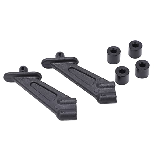 RC Car Rear Wing Bracket High Strength Plastic Black Lightweight Stable Performance for ZD Racing DBX10 7531 1/10 Off Road Vehicle