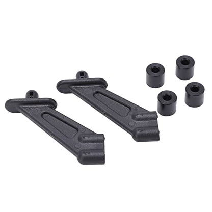 RC Car Rear Wing Bracket High Strength Plastic Black Lightweight Stable Performance for ZD Racing DBX10 7531 1/10 Off Road Vehicle