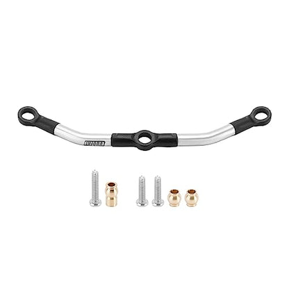 INJORA Stainless Steel Steering Link for TRX4M Defender Bronco Upgrade - size: Steering Link