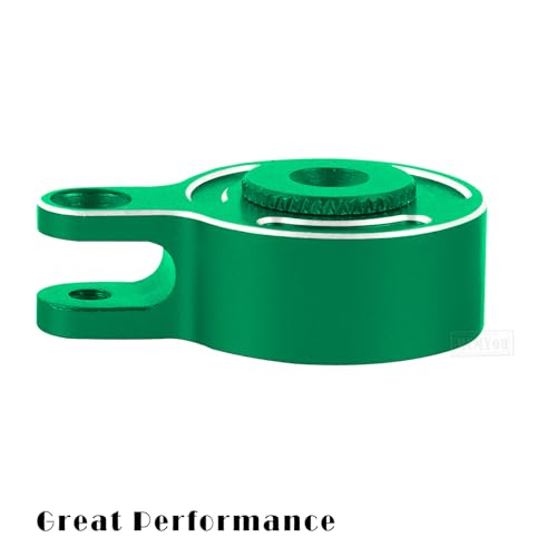 RC Aluminum Fixed Link Steering Servo Saver Upgrades Part for 1/8 Typhon 3S BLX 1/10 Big Rock Granite Senton 3S BLX Kraton Outcast 4S BLX,Green - color: Green - (Upgrades Part)
