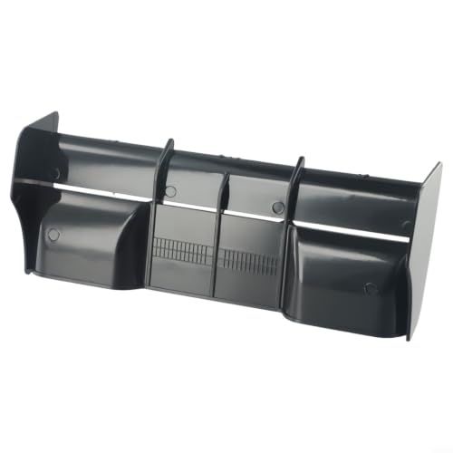 Black Plastic Rear Wing for 1:8 Buggy RC Car, 8.27x3.23 Inch Off-Road Truck Body Part Accessory