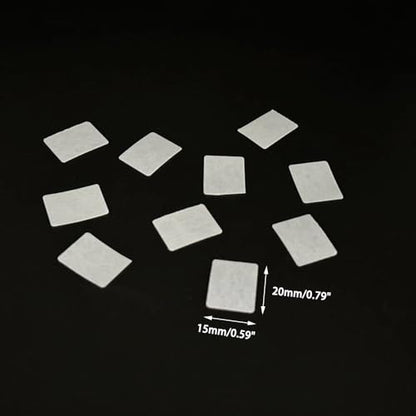 20PCS RC Plane Hinge Folding Leaf Paper Hinges Model Aileron Tail Wing Connector for RC Airplane Aircraft Qulicopter DIY Model Plane Fix Wing Parts (Shape 4) - style: Shape 4
