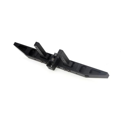 LCX 1/10th RC Crawler Car Aluminum Rear Bumper for TRX4 TRX6 SCX10 II SCX10 III D90 Gen8, Upgrades Parts Accessories