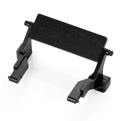 Aluminum Alloy RC Rear Body Shell Mount for 1/24 Axial SCX24 Base Camp Upgrade, 9g/Set, Black