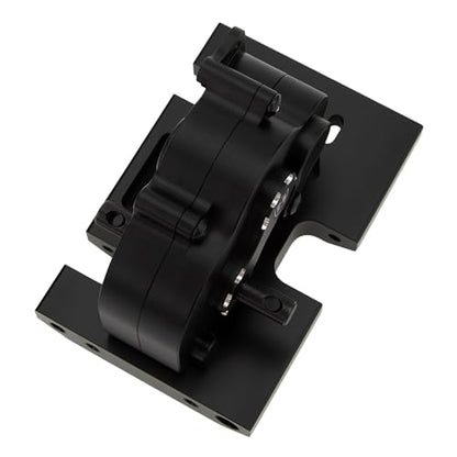 MEUS RACING LCG 12:1 Transmission Complete Gearbox for Axial SCX10 1/10 RC Crawler Upgrades (Black) - color: Black
