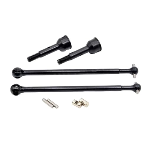 RC Car Drive Shafts for ZD Racing 1/10 for DBX-10 10421-S 7503 RC Buggy for Desert for Rocket Truck Driveshaft RC Car Accessories Metal Front Dog Bone CVD Drive Shaft