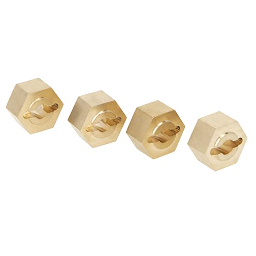 MEUS RACING UTB18 12mm Brass Hex Hub, CVD Axle Shaft, Stub Axle Kit for AXIAL UTB18 Capra Trail Buggy 1/18 RC Crawler #AXI212003#AXI212007#AXI212015 Upgrades Parts
