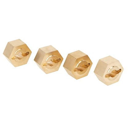 MEUS RACING UTB18 12mm Brass Hex Hub, CVD Axle Shaft, Stub Axle Kit for AXIAL UTB18 Capra Trail Buggy 1/18 RC Crawler #AXI212003#AXI212007#AXI212015 Upgrades Parts
