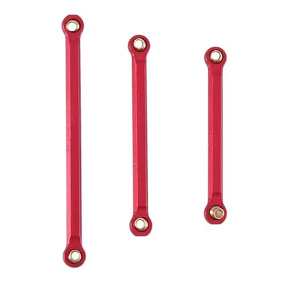 RC Car Parts Compatible with Traxxas for TRX4M 1/18 RC Crawler Car Upgrades Parts Accessories 8Pcs Metal Suspension Link Suspension Link 9749
