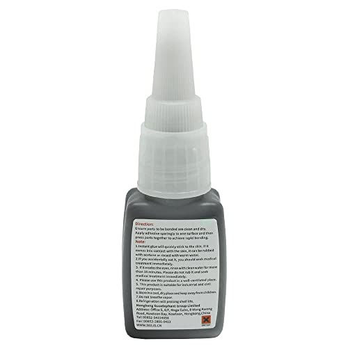 Rubber Glue B680,-30°C-110°CBlack Adhesive for bonding Shoes, Boots, Belt,Tire,Leather & Rubber - Sets in 10 Seconds.