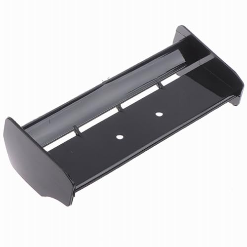 RC Car Wing Tail Wing Spoiler for 1/10 HSP 94106 94107 94166 RC Racing Car & Off-Road Buggy,Replace 06021 (Black) - color: Black
